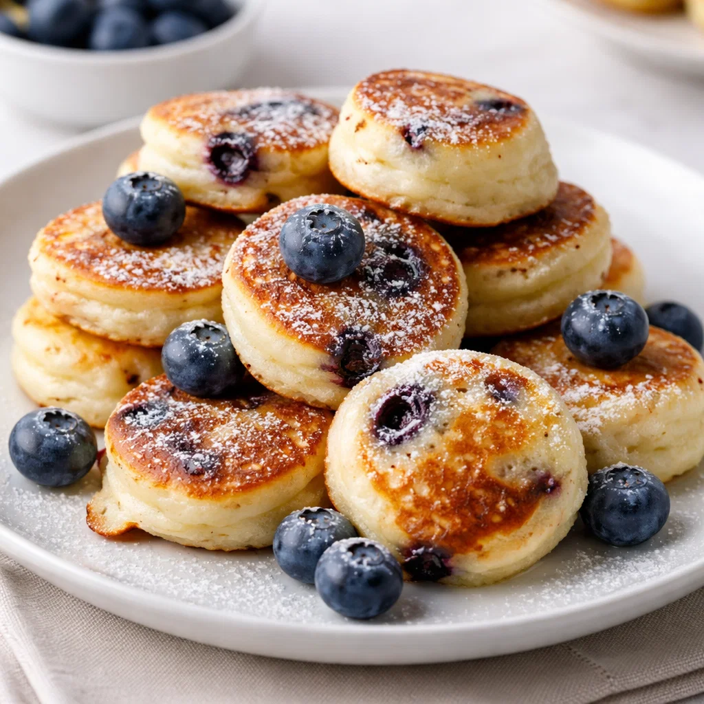 Blueberry Lemon Pancake Bites: The Ultimate Easy Breakfast Hack