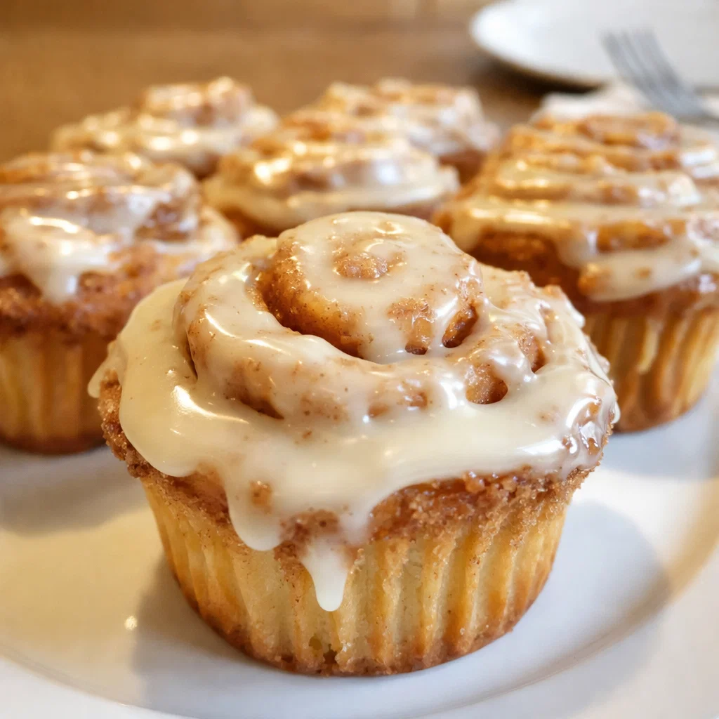 Cinnamon Roll Muffins: Soft, Gooey Treats for Any Morning