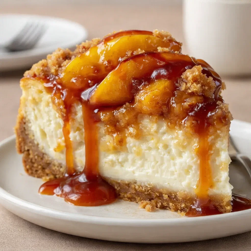 Peach Cobbler Cheesecake: The Ultimate Dessert Mashup