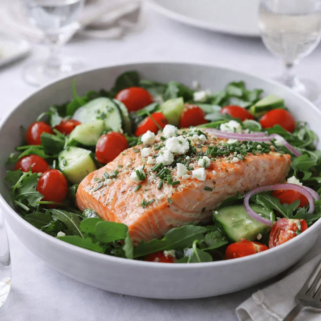 Zesty Lemon Herb Salmon Salad: Your New Favorite 30-Minute Refreshing Meal